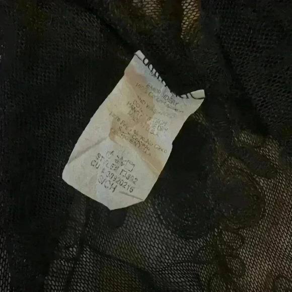 Illa Illa Sheer Top or Dress. Vintage and sheek! Small. - Picture 3 of 3